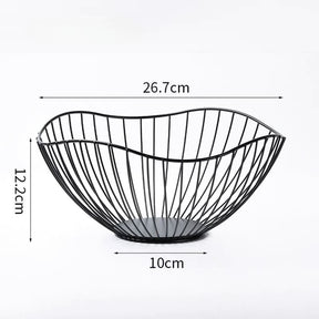 Fruteira de Mesa Cesta de Fruta e Decoração de Mesa Casa & Coza