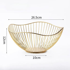 Fruteira de Mesa Cesta de Fruta e Decoração de Mesa Casa & Coza