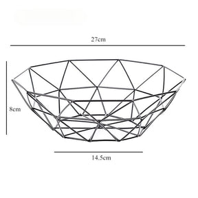 Fruteira de Mesa Cesta de Fruta e Decoração de Mesa Casa & Coza