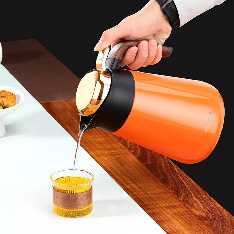 Garrafa Térmica Café Chá Inox 1.6L Casa & Coza