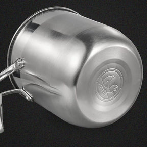 Jarra de Inox Separador de Gema com Tampa Casa & Coza