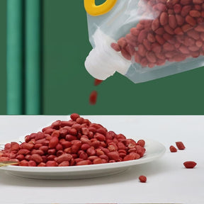 Kit 10 Sacos de Armazenamento Dispenser de Alimentos Casa & Coza