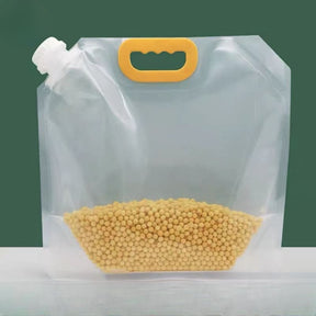 Kit 10 Sacos de Armazenamento Dispenser de Alimentos Casa & Coza