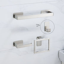 Kit Acessórios para Banheiro Inox 5 Peças Casa & Coza