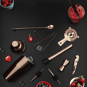 Kit Coqueteleira Inox Drinks Cocktails Bar em Casa Casa & Coza