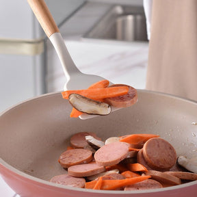 Kit Utensílios de Cozinha 14 Peças Silicone Com Organizador Casa & Coza