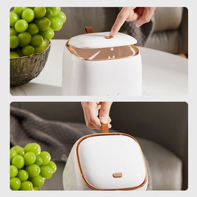 Lixeira de Mesa Luxo Decorativa Casa & Coza