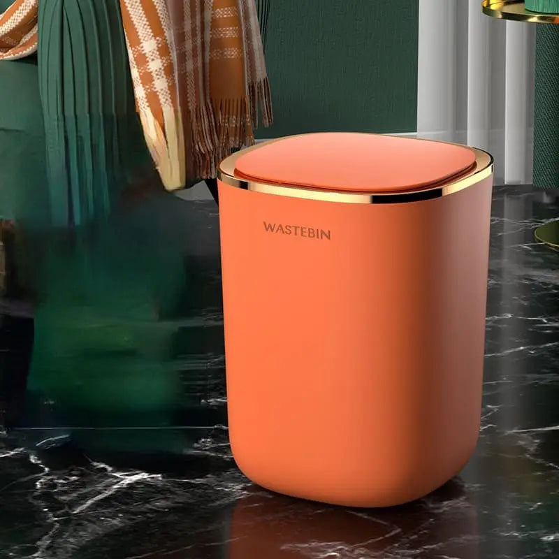 Lixeira para Banheiro e Cozinha Automática Colorida Casa & Coza
