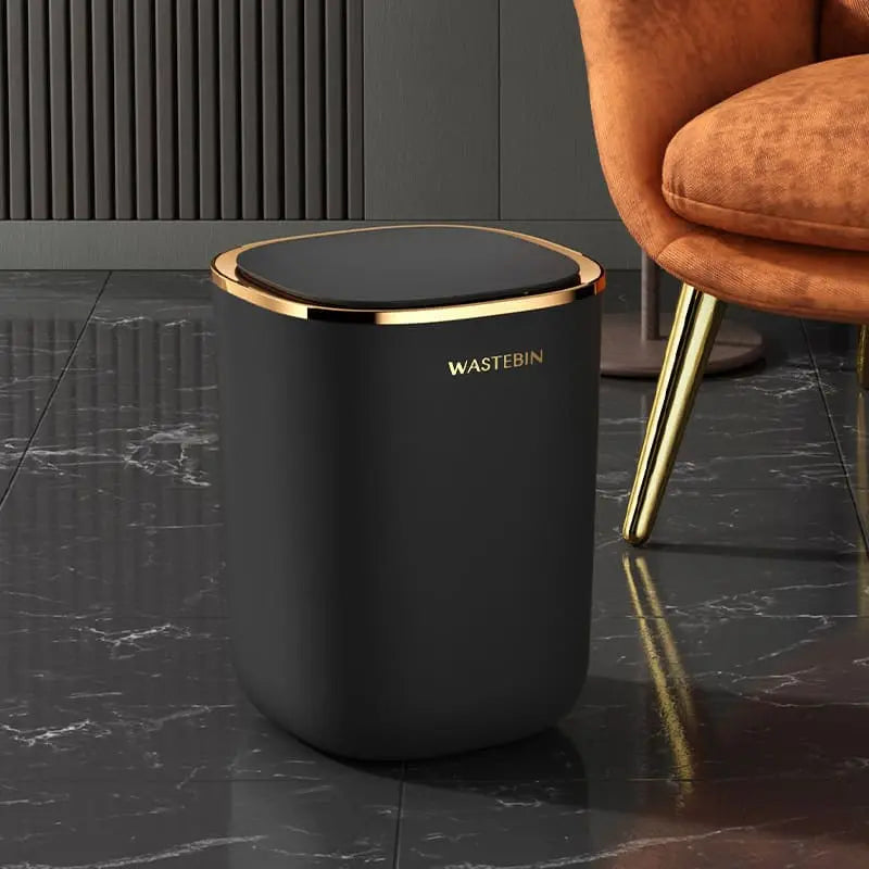Lixeira para Banheiro e Cozinha Automática Colorida Casa & Coza