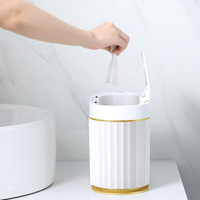 Lixeira para Banheiro e Cozinha Automática de Pia Inteligente Casa & Coza