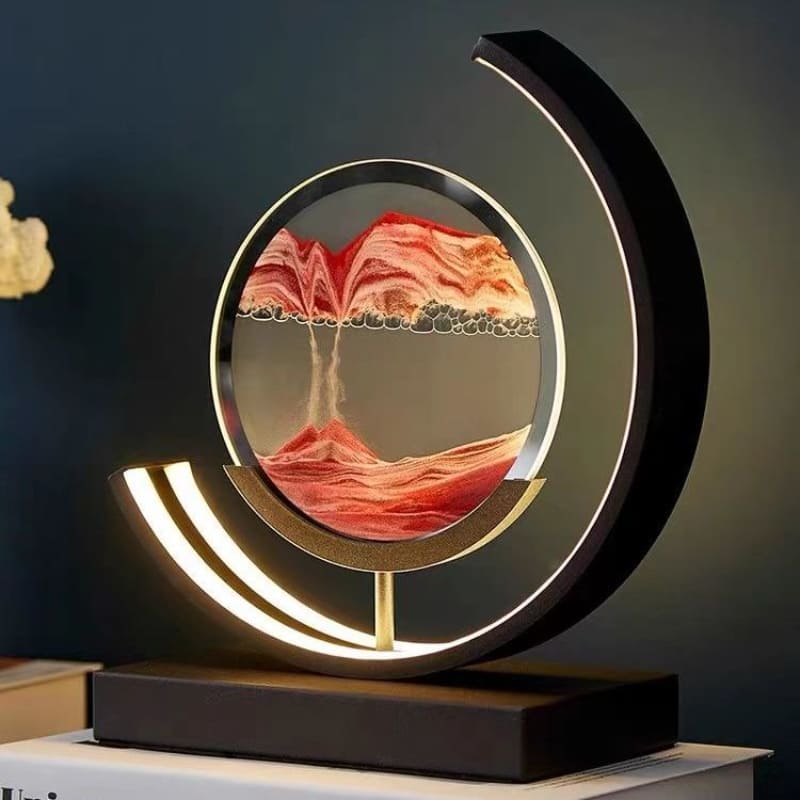 Luminária de Mesa Ampulheta LED Decorativa Casa & Coza