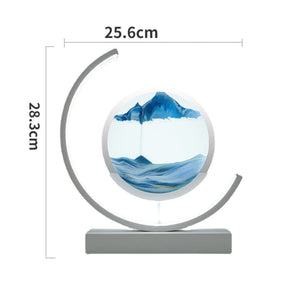 Luminária de Mesa Ampulheta LED Decorativa Casa & Coza