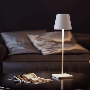 Luminária de Mesa LED Abajur Quarto Sala Portátil Casa & Coza