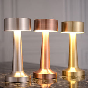 Luminária de Mesa LED Decoração Retrô Recarregável Casa & Coza