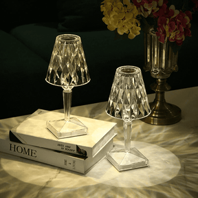 Luminária de Mesa LED Diamante USB 3 em 1 Sem Fio Casa & Coza