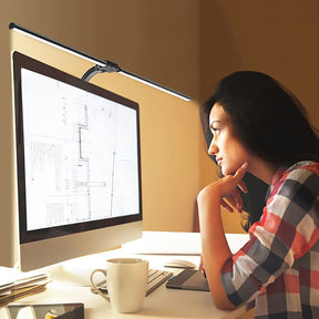 Luminária de Mesa LED Escritório Flexível Alumínio Casa & Coza