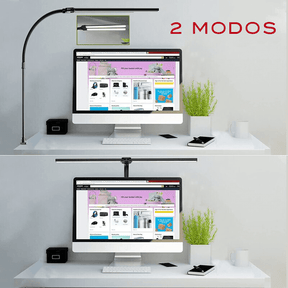 Luminária de Mesa LED Escritório Flexível Alumínio Casa & Coza