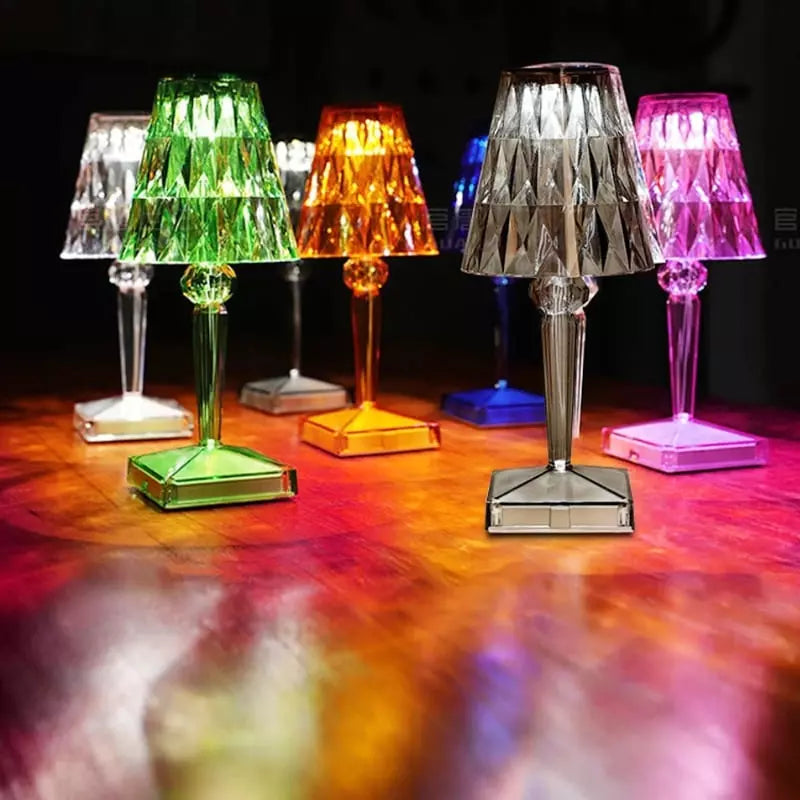 Luminária de Mesa LED Sem Fio 3 em 1 Premium Polihousi Cridia Colors™