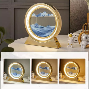 Luminária de Mesa e Abajur Ampulheta LED Decorativa Casa & Coza