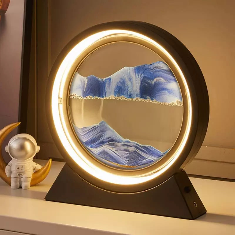 Luminária de Mesa e Abajur Ampulheta LED Decorativa Casa & Coza