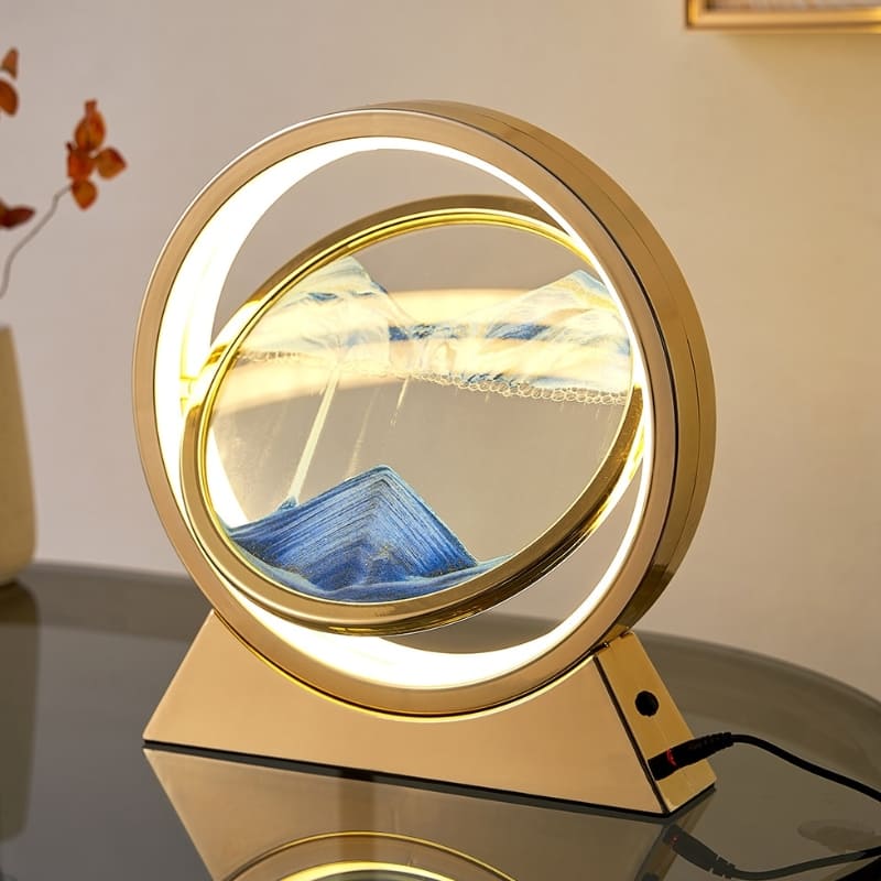 Luminária de Mesa e Abajur Ampulheta LED Decorativa Casa & Coza