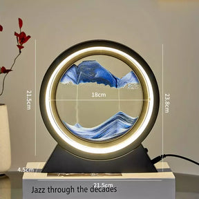 Luminária de Mesa e Abajur Ampulheta LED Decorativa Casa & Coza