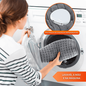 Manta Térmica Corporal Aquecedor Elétrico Inverno Casa & Coza