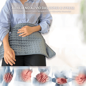 Manta Térmica Corporal Aquecedor Elétrico Inverno Casa & Coza