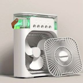 Mini Ar Condicionado Ventilador de Mesa Umidificador Casa & Coza
