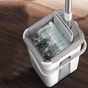 Mop de Limpeza Esfregão Mop Giratório com Balde Casa & Coza