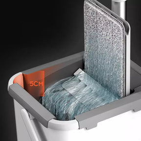 Mop de Limpeza Esfregão Mop Giratório com Balde Casa & Coza