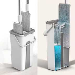 Mop de Limpeza Esfregão Mop Giratório com Balde Casa & Coza