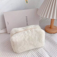 Necessaire Feminina Bolsa de Maquiagem Pequena Algodão Casa & Coza