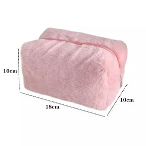 Necessaire Feminina Bolsa de Maquiagem Pequena Algodão Casa & Coza