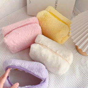 Necessaire Feminina Bolsa de Maquiagem Pequena Algodão Casa & Coza