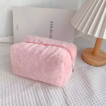 Necessaire Feminina Bolsa de Maquiagem Pequena Algodão Casa & Coza