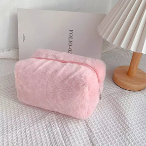 Necessaire Feminina Bolsa de Maquiagem Pequena Algodão Casa & Coza