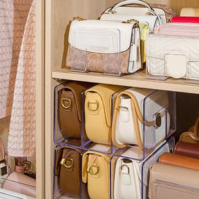 Organizador de Bolsa Acrílico com Divisória Casa & Coza