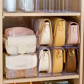 Organizador de Bolsa Acrílico com Divisória Casa & Coza