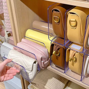 Organizador de Bolsa Acrílico com Divisória Casa & Coza