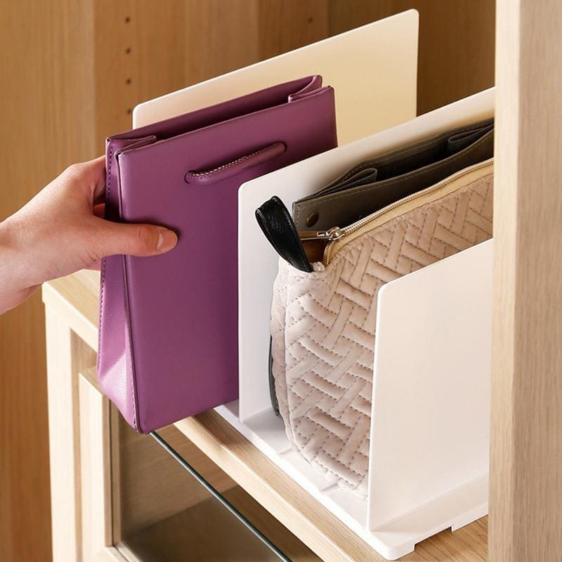 Organizador de Bolsa Acrílico com Divisória Retráteis Casa & Coza