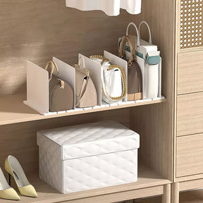 Organizador de Bolsa Acrílico com Divisória Retráteis Casa & Coza