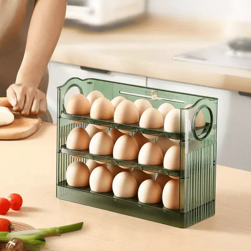 Organizador de Geladeira Porta Ovos 34 Lugares Casa & Coza