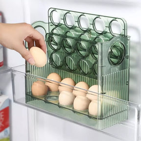 Organizador de Geladeira Porta Ovos 34 Lugares Casa & Coza