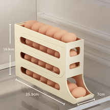 Organizador de Geladeira Porta Ovos Dispenser Casa & Coza