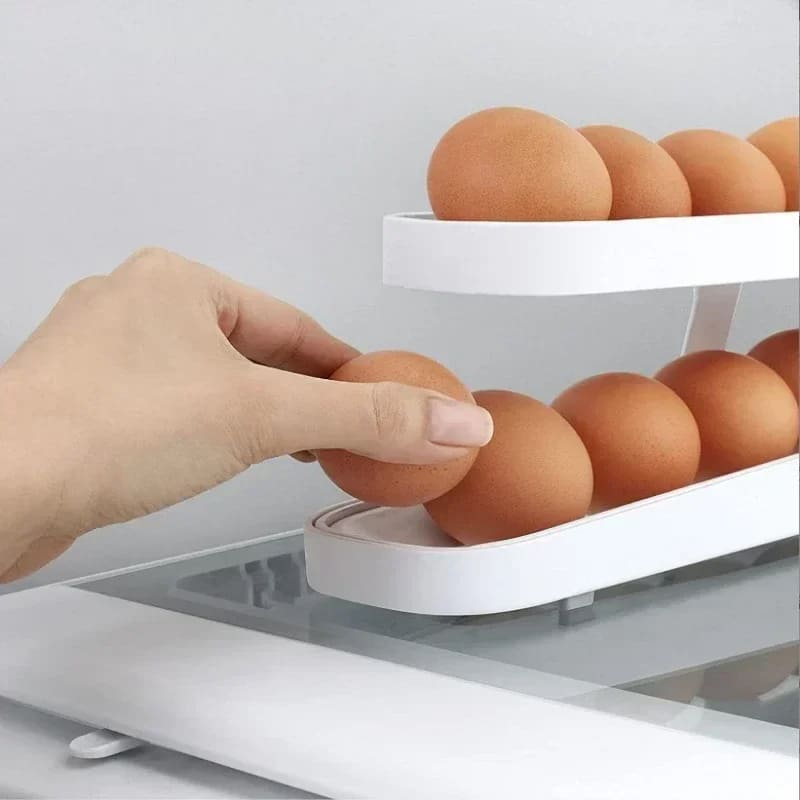 Organizador de Geladeira Porta Ovos Dispenser Casa & Coza