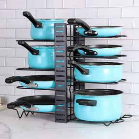 Organizador de Panelas e Tampas Armário de Cozinha Casa & Coza
