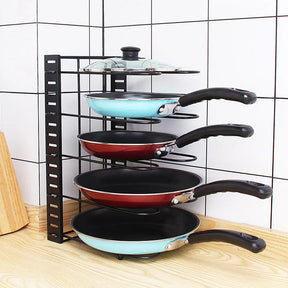 Organizador de Panelas e Tampas Armário de Cozinha Casa & Coza