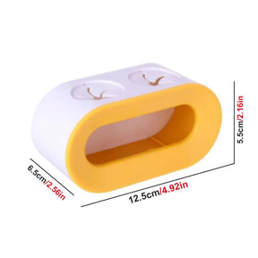 Porta Escova de Dente e Pasta Parede Organizador Casa & Coza