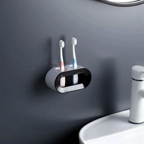 Porta Escova de Dente e Pasta Parede Organizador Casa & Coza